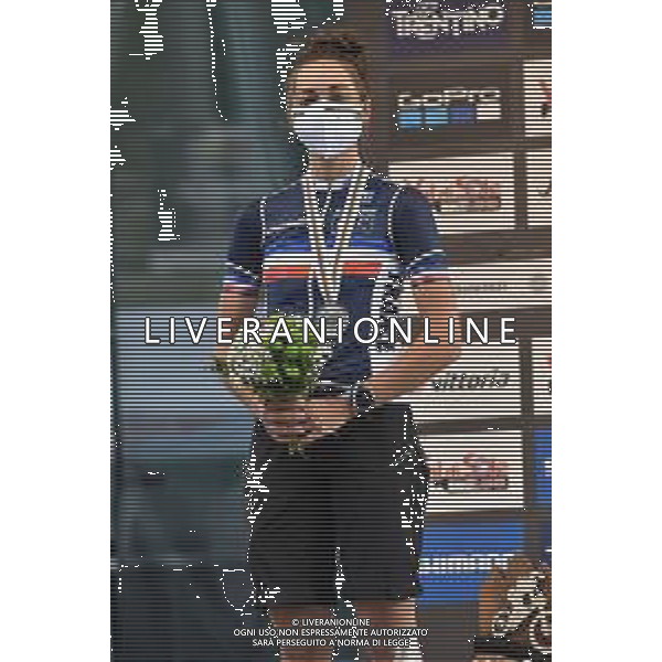 ¬© TVRG Laura Charles (Francia) 2a classificata specialita\' E-MTB Cross Country - gara femminile elite UCI MTB World Championships 2021 Campionati del Mondo di Mountain Bike 25-29 agosto 2021 Val di Sole Daolasa di Commezzadura (TN) Centro sportivo BikeLand 27 agosto 2021 foto Roberto Garavaglia/ag. Aldo Liverani sas/ AGENZIA ALDO LIVERANI SAS