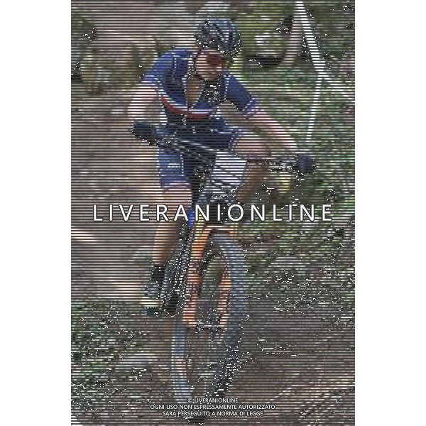 ¬© TVRG Justine Tonso (Francia) specialita\' E-MTB Cross Country - gara femminile elite UCI MTB World Championships 2021 Campionati del Mondo di Mountain Bike 25-29 agosto 2021 Val di Sole Daolasa di Commezzadura (TN) Centro sportivo BikeLand 27 agosto 2021 foto Roberto Garavaglia/ag. Aldo Liverani sas/ AGENZIA ALDO LIVERANI SAS