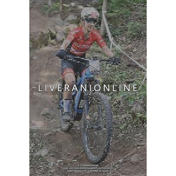 ¬© TVRG Jacqueline Mariacher (Austria) specialita\' E-MTB Cross Country - gara femminile elite UCI MTB World Championships 2021 Campionati del Mondo di Mountain Bike 25-29 agosto 2021 Val di Sole Daolasa di Commezzadura (TN) Centro sportivo BikeLand 27 agosto 2021 foto Roberto Garavaglia/ag. Aldo Liverani sas/ AGENZIA ALDO LIVERANI SAS