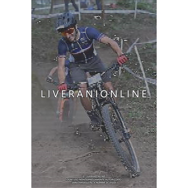 ¬© TVRG Francescu Camoin (Francia) specialita\' E-MTB Cross Country - gara maschile elite UCI MTB World Championships 2021 Campionati del Mondo di Mountain Bike 25-29 agosto 2021 Val di Sole Daolasa di Commezzadura (TN) Centro sportivo BikeLand 27 agosto 2021 foto Roberto Garavaglia/ag. Aldo Liverani sas/ AGENZIA ALDO LIVERANI SAS