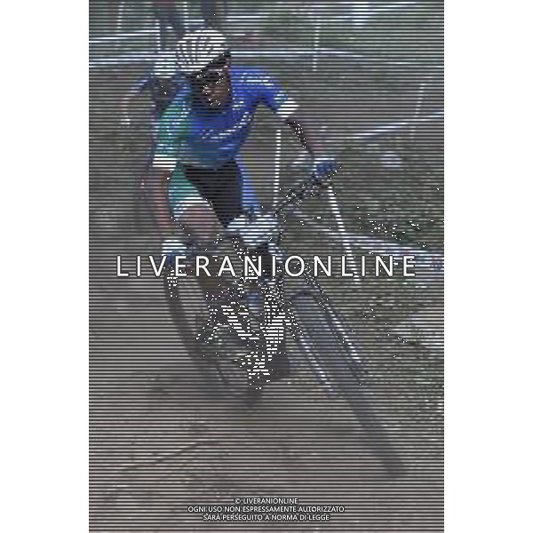 ¬© TVRG Tumelo Makae (Lesotho) specialita\' E-MTB Cross Country - gara maschile elite UCI MTB World Championships 2021 Campionati del Mondo di Mountain Bike 25-29 agosto 2021 Val di Sole Daolasa di Commezzadura (TN) Centro sportivo BikeLand 27 agosto 2021 foto Roberto Garavaglia/ag. Aldo Liverani sas/ AGENZIA ALDO LIVERANI SAS