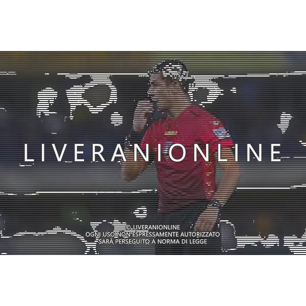 Hellas Verona - Inter Campionato di Calcio Serie A TIM 27/08/2021 nella foto: arbitro gianluca manganiello ©Claudio Zamagni/Agenzia Aldo Liverani referee gianluca manganiello during Italian Serie A soccer match between HELLAS VERONA and INTER at Marc\'Antonio Bentegodi Stadium on August 27 2021 photo credit by Claudio Zamagni/Aldo Liverani Photo Agency