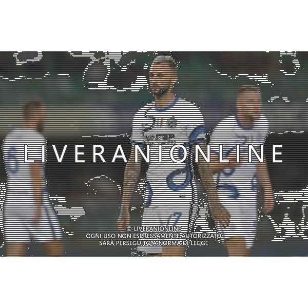Hellas Verona - Inter Campionato di Calcio Serie A TIM 27/08/2021 nella foto: Brozovic Marcelo (f.c.Internazionale)- ©Claudio Zamagni/Agenzia Aldo Liverani Brozovic Marcelo (f.c.Internazionale)- during Italian Serie A soccer match between HELLAS VERONA and INTER at Marc\'Antonio Bentegodi Stadium on August 27 2021 photo credit by Claudio Zamagni/Aldo Liverani Photo Agency