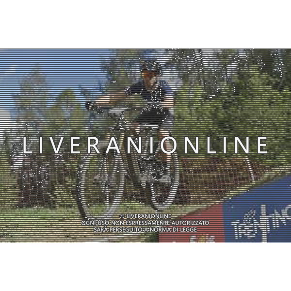 ¬© TVRG Jerome Gilloux (Francia) specialita\' E-MTB Cross Country - gara maschile elite UCI MTB World Championships 2021 Campionati del Mondo di Mountain Bike 25-29 agosto 2021 Val di Sole Daolasa di Commezzadura (TN) Centro sportivo BikeLand 27 agosto 2021 foto Roberto Garavaglia/ag. Aldo Liverani sas/ AGENZIA ALDO LIVERANI SAS