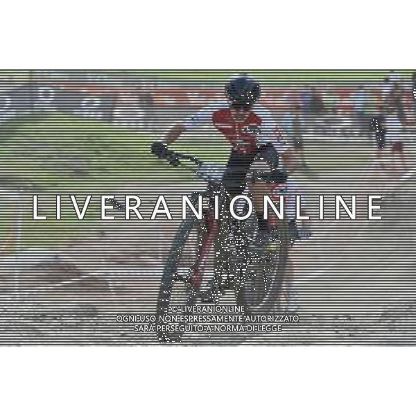 © TVRG Loic Noel (Svizzera) specialita\' E-MTB Cross Country - gara maschile elite UCI MTB World Championships 2021 Campionati del Mondo di Mountain Bike 25-29 agosto 2021 Val di Sole Daolasa di Commezzadura (TN) Centro sportivo BikeLand 27 agosto 2021 foto Roberto Garavaglia/ag. Aldo Liverani sas/ AGENZIA ALDO LIVERANI SAS