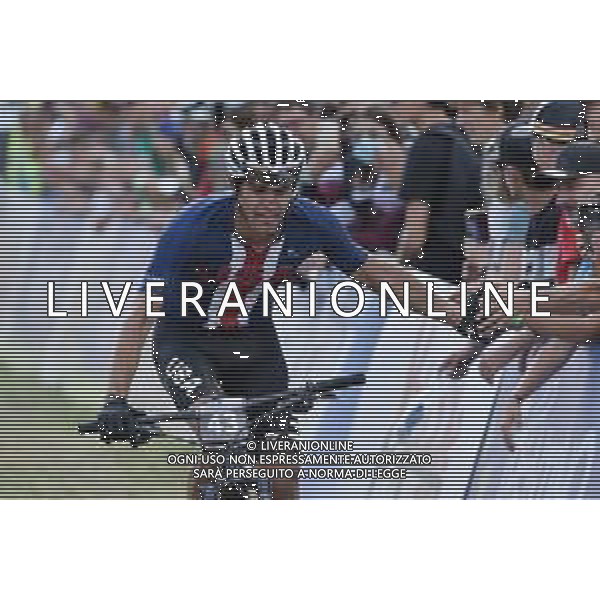 ¬© TVRG Christopher Blevins (Stati Uniti) specialita\' E-MTB Cross Country - gara maschile elite UCI MTB World Championships 2021 Campionati del Mondo di Mountain Bike 25-29 agosto 2021 Val di Sole Daolasa di Commezzadura (TN) Centro sportivo BikeLand 27 agosto 2021 foto Roberto Garavaglia/ag. Aldo Liverani sas/ AGENZIA ALDO LIVERANI SAS