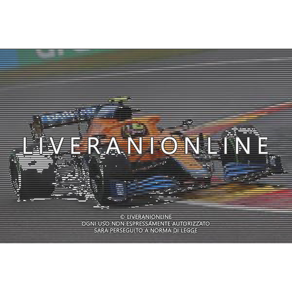 Lando Norris (GBR) McLaren MCL35M. 28.08.2021. Formula 1 World Championship, Rd 12, Belgian Grand Prix, Spa Francorchamps, Belgium, Qualifying Day. - www.xpbimages.com, EMail: requests@xpbimages.com © Copyright: Batchelor / XPB Images/ AGENZIA ALDO LIVERANI SAS - ITALY ONLY EDITORIAL USE ONLY