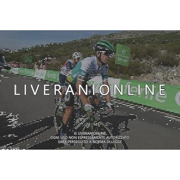28-08-2021 Vuelta A Espana; Tappa 14 Don Benito - Pico Villuercas; 2021, Caja Rural - Seguros Rga; Amezqueta Moreno, Julien; Pico Villuercas; ©SIROTTI / AGENZIA ALDO LIVERANI SAS