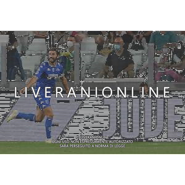 Torino 28.08.2021 Allianz Stadium Juventus vs Empoli Campionato Serie A 2021/2022 ©Manuela Viganti/Agenzia Aldo Liverani Nella foto: esultanza leonardo mancuso dopo il gol ©Manuela Viganti / AGENZIA ALDO LIVERANI SAS