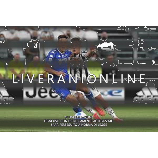 Torino 28.08.2021 Allianz Stadium Juventus vs Empoli Campionato Serie A 2021/2022 ©Manuela Viganti/Agenzia Aldo Liverani Nella foto: paulo dybala e samuele ricci ©Manuela Viganti / AGENZIA ALDO LIVERANI SAS