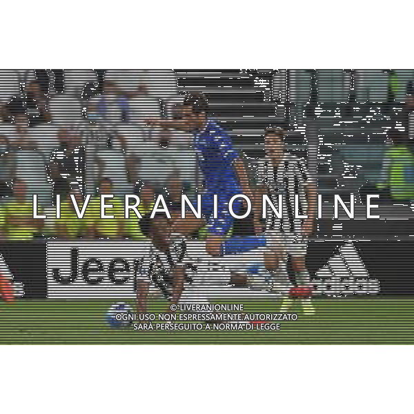 Torino 28.08.2021 Allianz Stadium Juventus vs Empoli Campionato Serie A 2021/2022 ©Manuela Viganti/Agenzia Aldo Liverani Nella foto: juan cuadrado e filippo birindelli ©Manuela Viganti / AGENZIA ALDO LIVERANI SAS