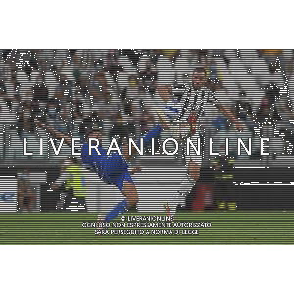 Torino 28.08.2021 Allianz Stadium Juventus vs Empoli Campionato Serie A 2021/2022 ©Manuela Viganti/Agenzia Aldo Liverani Nella foto: patrick cutrone e leonardo bonucci ©Manuela Viganti / AGENZIA ALDO LIVERANI SAS