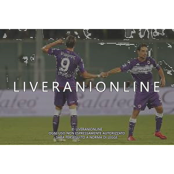 Fiorentina - Torino Campionato di Calcio Serie A TIM 28/08/2021 nella foto: Esultanza Vlahovic Dusan(acf Fiorentina)- dopo il goal ©Claudio Zamagni/Agenzia Aldo Liverani during Italian Serie A soccer match between FIORENTINA and TORINO at Artemio Franchi Stadium on August 28 2021 photo credit by Claudio Zamagni/Aldo Liverani Photo Agency