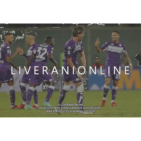 Fiorentina - Torino Campionato di Calcio Serie A TIM 28/08/2021 nella foto: Esultanza Vlahovic Dusan(acf Fiorentina)- dopo il goal ©Claudio Zamagni/Agenzia Aldo Liverani during Italian Serie A soccer match between FIORENTINA and TORINO at Artemio Franchi Stadium on August 28 2021 photo credit by Claudio Zamagni/Aldo Liverani Photo Agency