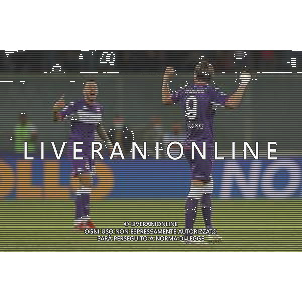 Fiorentina - Torino Campionato di Calcio Serie A TIM 28/08/2021 nella foto: Esultanza Vlahovic Dusan(acf Fiorentina)- dopo il goal ©Claudio Zamagni/Agenzia Aldo Liverani during Italian Serie A soccer match between FIORENTINA and TORINO at Artemio Franchi Stadium on August 28 2021 photo credit by Claudio Zamagni/Aldo Liverani Photo Agency