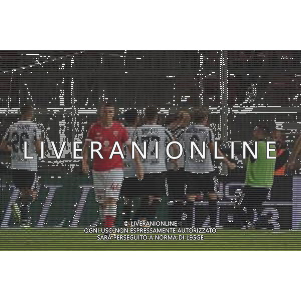 CerquigliniL/LMedia - AC Perugia vs Ascoli Calcio - Campionato di Calcio Serie BKT 2021/2022 28 agosto 2021 - Stadio Renato Curi, Perugia, Italia Nella foto: ascoli esulta 2-3 @CerquigliniL/LMedia
