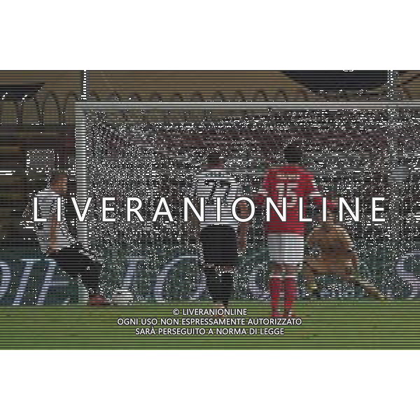 CerquigliniL/LMedia - AC Perugia vs Ascoli Calcio - Campionato di Calcio Serie BKT 2021/2022 28 agosto 2021 - Stadio Renato Curi, Perugia, Italia Nella foto: dionisi federico (n.9 ascoli calcio) goal rigore 2-3 @CerquigliniL/LMedia