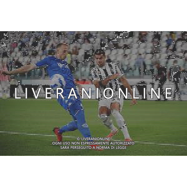 Torino 28.08.2021 Allianz Stadium Juventus vs Empoli Campionato Serie A 2021/2022 ©Manuela Viganti/Agenzia Aldo Liverani Nella foto: alvaro morata e nicolas hass ©Manuela Viganti / AGENZIA ALDO LIVERANI SAS