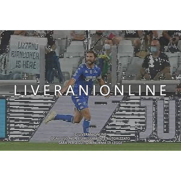 Torino 28.08.2021 Allianz Stadium Juventus vs Empoli Campionato Serie A 2021/2022 ©Manuela Viganti/Agenzia Aldo Liverani Nella foto: esultanza leonardo mancuso dopo il gol ©VIGANTI / AGENZIA ALDO LIVERANI SAS
