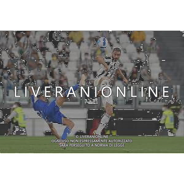 Torino 28.08.2021 Allianz Stadium Juventus vs Empoli Campionato Serie A 2021/2022 ©Manuela Viganti/Agenzia Aldo Liverani Nella foto: patrick cutrone e leonardo bonucci ©VIGANTI / AGENZIA ALDO LIVERANI SAS