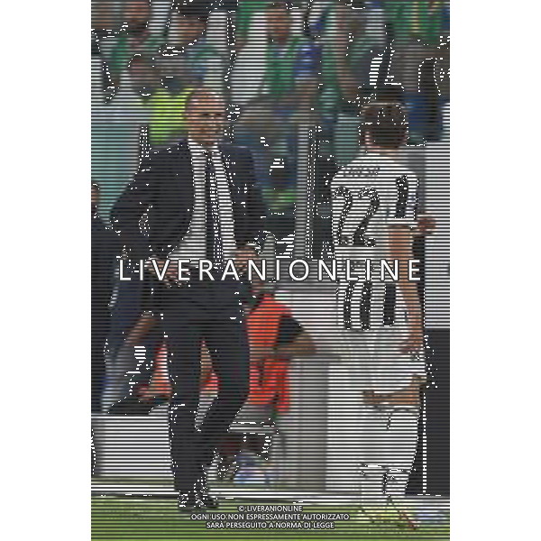 Torino 28.08.2021 Allianz Stadium Juventus vs Empoli Campionato Serie A 2021/2022 ©Manuela Viganti/Agenzia Aldo Liverani Nella foto: massimiliano allegri e federico chiesa ©VIGANTI / AGENZIA ALDO LIVERANI SAS