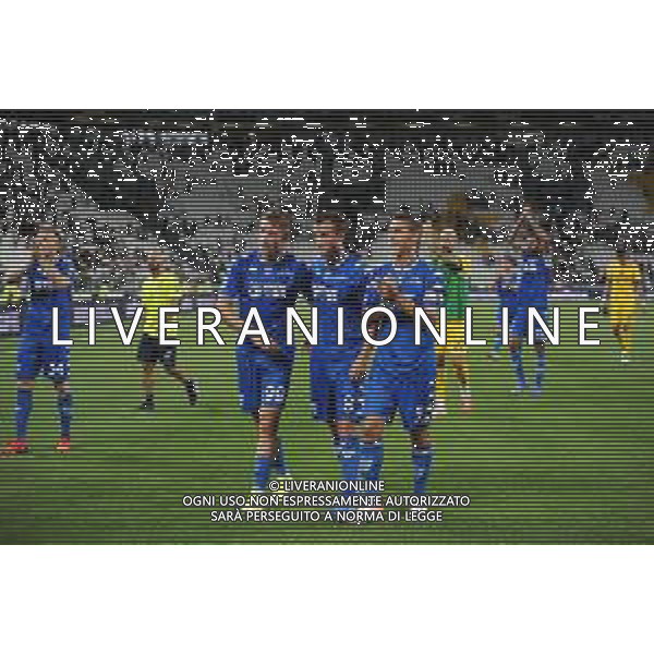 Torino 28.08.2021 Allianz Stadium Juventus vs Empoli Campionato Serie A 2021/2022 ©Manuela Viganti/Agenzia Aldo Liverani Nella foto: festa empoli a fine gara ©VIGANTI / AGENZIA ALDO LIVERANI SAS