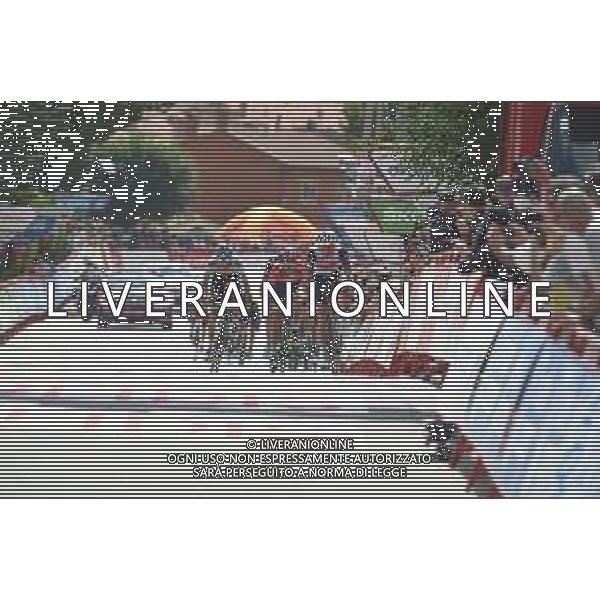 29-08-2021 Vuelta A Espana; Tappa 15 Navalmoral De La Mata - El Barraco; 2021, Trek - Segafredo; 2021, Intermarche - Wanty Gobert; Ciccone, Giulio; Eiking Odd, Christian; El Barraco; ©SIROTTI / AGENZIA ALDO LIVERANI SAS