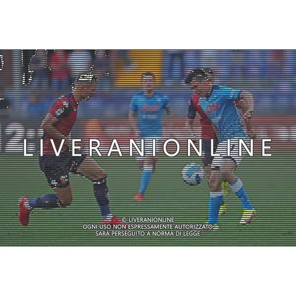 29-08-2021 GENOVA-CAMPIONATO DI CALCIO SERIE A GENOA-NAPOLI Nella foto: Hirving Lozano Foto Mosca, Ag.Liverani