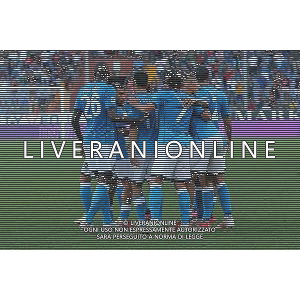 29-08-2021 GENOVA CAMPIONATO DI CALCIO SERIE A GENOA NAPOLI Nella foto: esultanza Fabian Ruiz Foto Mosca, Ag.Liverani