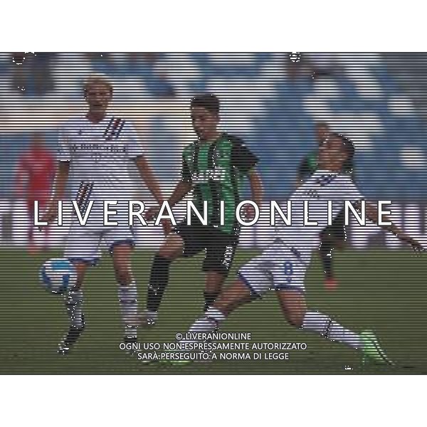 SASSUOLO - SAMPDORIA CAMPIONATO CALCIO SERIE A TIM 29.08.2021 NELLA FOTO VALERIO VERRE E MAXIME LOPEZ ©SANTANDREA / AGENZIA ALDO LIVERANI SAS
