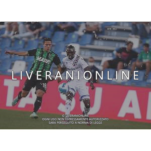 SASSUOLO - SAMPDORIA CAMPIONATO CALCIO SERIE A TIM 29.08.2021 NELLA FOTO OMAR COLLEY E GIACOMO RASPADORI ©SANTANDREA / AGENZIA ALDO LIVERANI SAS