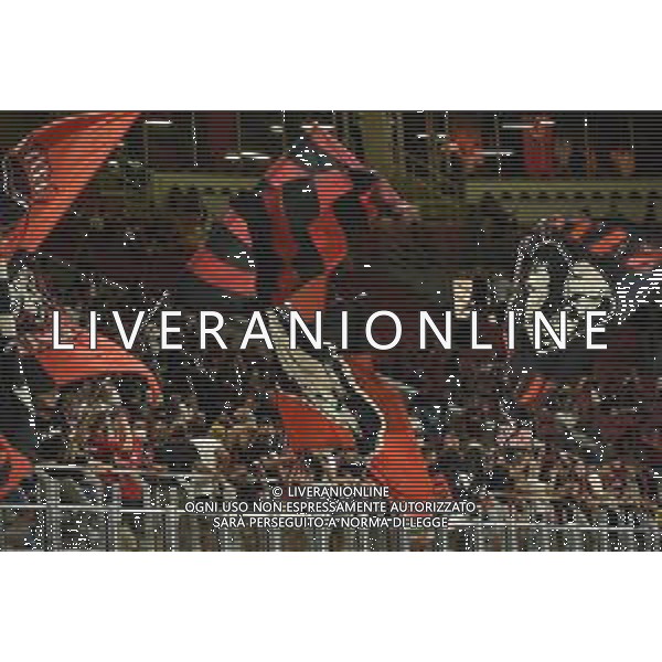 tifosi allo stadio Milan vs Cagliari Campionato Serie A TIM - 2a giornata Milano 29-08-2021 Stadio Giuseppe Meazza - San Siro foto Roberto Garavaglia/ag. Aldo Liverani sas