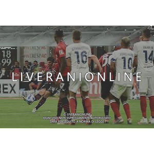 Sandro Tonali (Milan) segna il gol dell\'1 a 0 Milan vs Cagliari Campionato Serie A TIM - 2a giornata Milano 29-08-2021 Stadio Giuseppe Meazza - San Siro foto Roberto Garavaglia/ag. Aldo Liverani sas