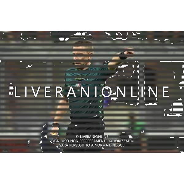 l\'arbitro Marco Serra di Torino Milan vs Cagliari Campionato Serie A TIM - 2a giornata Milano 29-08-2021 Stadio Giuseppe Meazza - San Siro foto Roberto Garavaglia/ag. Aldo Liverani sas