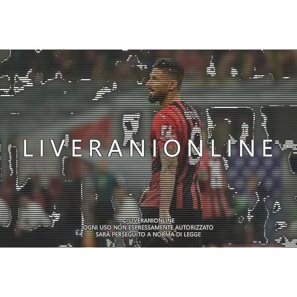 Olivier Giroud (Milan) Milan vs Cagliari Campionato Serie A TIM - 2a giornata Milano 29-08-2021 Stadio Giuseppe Meazza - San Siro foto Roberto Garavaglia/ag. Aldo Liverani sas