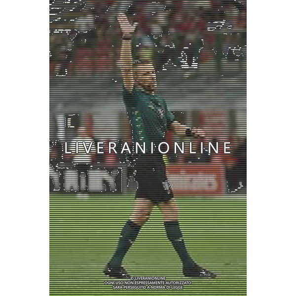 l\'arbitro Marco Serra di Torino Milan vs Cagliari Campionato Serie A TIM - 2a giornata Milano 29-08-2021 Stadio Giuseppe Meazza - San Siro foto Roberto Garavaglia/ag. Aldo Liverani sas