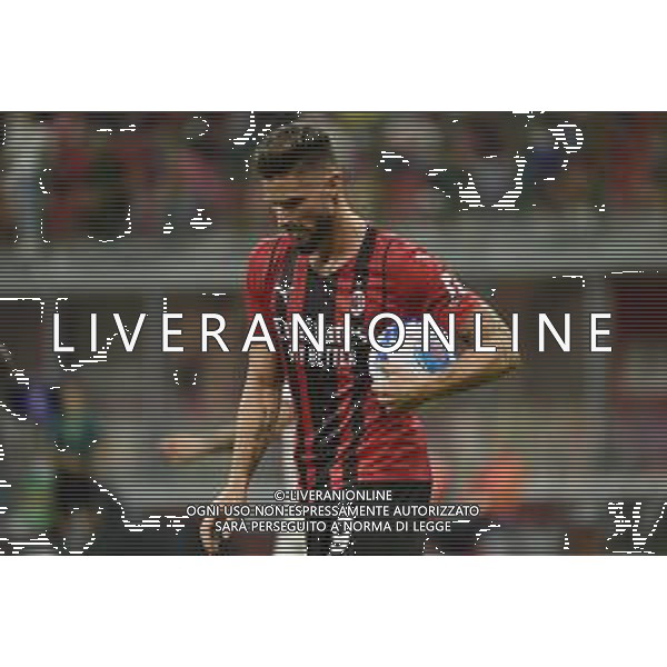 Olivier Giroud (Milan) Milan vs Cagliari Campionato Serie A TIM - 2a giornata Milano 29-08-2021 Stadio Giuseppe Meazza - San Siro foto Roberto Garavaglia/ag. Aldo Liverani sas