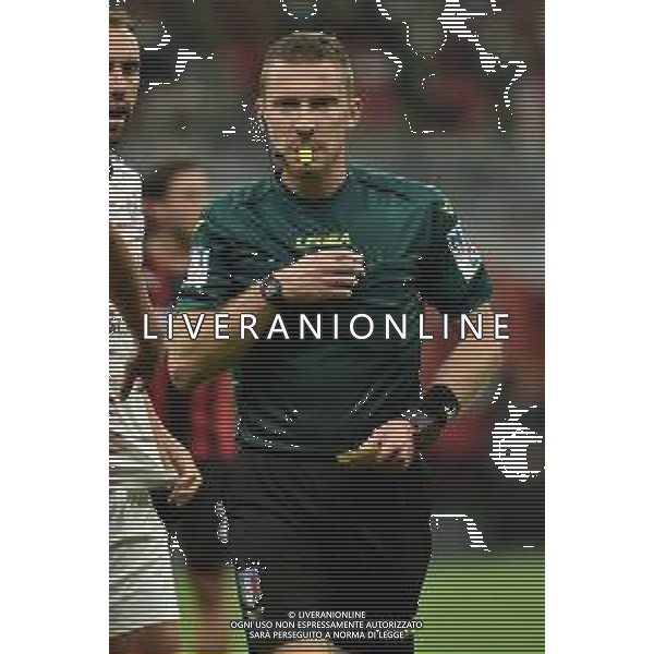 l\'arbitro Marco Serra di Torino Milan vs Cagliari Campionato Serie A TIM - 2a giornata Milano 29-08-2021 Stadio Giuseppe Meazza - San Siro foto Roberto Garavaglia/ag. Aldo Liverani sas