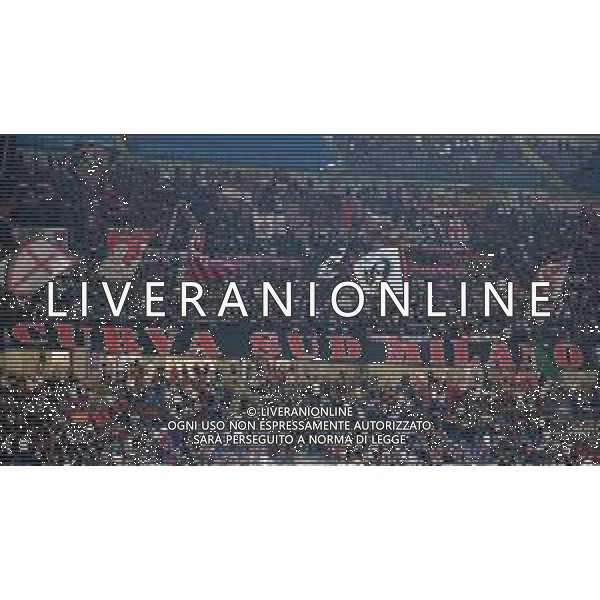 tifosi del Milan in curva sud Milan vs Cagliari Campionato Serie A TIM - 2a giornata Milano 29-08-2021 Stadio Giuseppe Meazza - San Siro foto Roberto Garavaglia/ag. Aldo Liverani sas