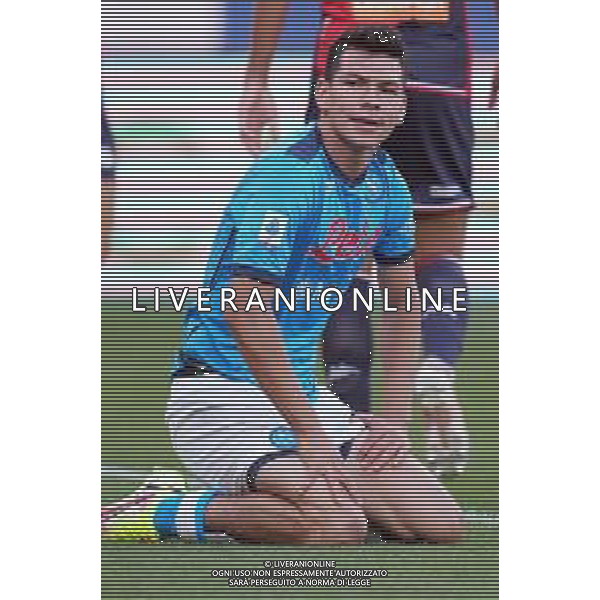 GENOA - NAPOLI CAMPIONATO CALCIO SERIE A TIM 29.08.2021 NELLA FOTO Hirving Lozano (NAPOLI) ©MOSCA / AGENZIA ALDO LIVERANI SAS