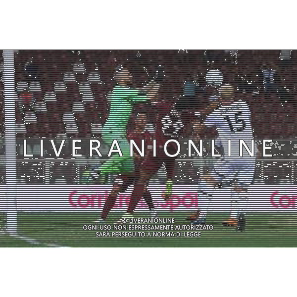 REGGINA - TERNANA CAMPIONATO CALCIO SERIE B 29.08.2021 NELLA FOTO IL FALLO DA RIGORE DI ANTONY IANNARILLI SU RIGOBERTO RIVAS ©GAREFFA / AGENZIA ALDO LIVERANI SAS