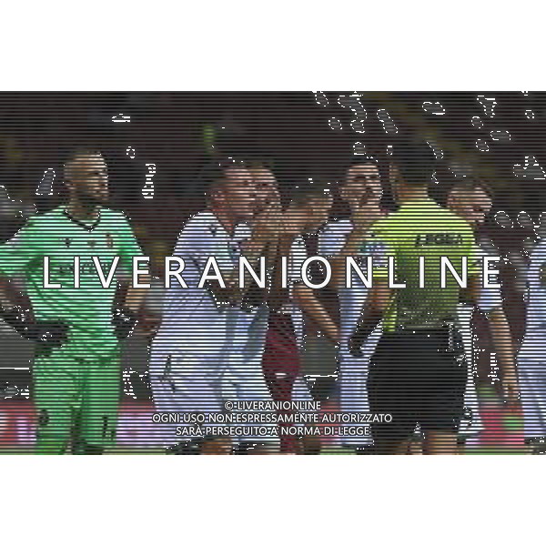 REGGINA - TERNANA CAMPIONATO CALCIO SERIE B 29.08.2021 NELLA FOTO PROTESTE DEI GIOCATORI DELLA TERNANA CON L\'ARBITRO ANTONIO DI MARTINO ©GAREFFA / AGENZIA ALDO LIVERANI SAS