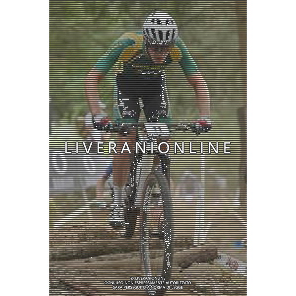 ¬© TVRG Alan Hatherly (Sud Africa) specialita\' Cross Country - gara maschile elite UCI MTB World Championships 2021 Campionati del Mondo di Mountain Bike 25-29 agosto 2021 Val di Sole Daolasa di Commezzadura (TN) Centro sportivo BikeLand 28 agosto 2021 foto Roberto Garavaglia/ag. Aldo Liverani sas/AGENZIA ALDO LIVERANI SAS