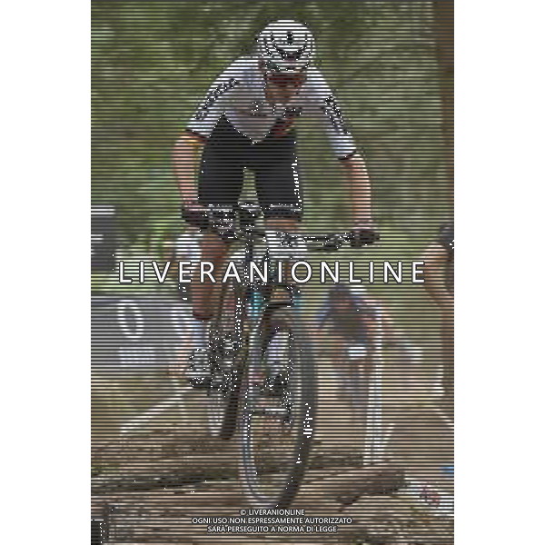 ¬© TVRG Maximilian Brandl (Germania) specialita\' Cross Country - gara maschile elite UCI MTB World Championships 2021 Campionati del Mondo di Mountain Bike 25-29 agosto 2021 Val di Sole Daolasa di Commezzadura (TN) Centro sportivo BikeLand 28 agosto 2021 foto Roberto Garavaglia/ag. Aldo Liverani sas/AGENZIA ALDO LIVERANI SAS