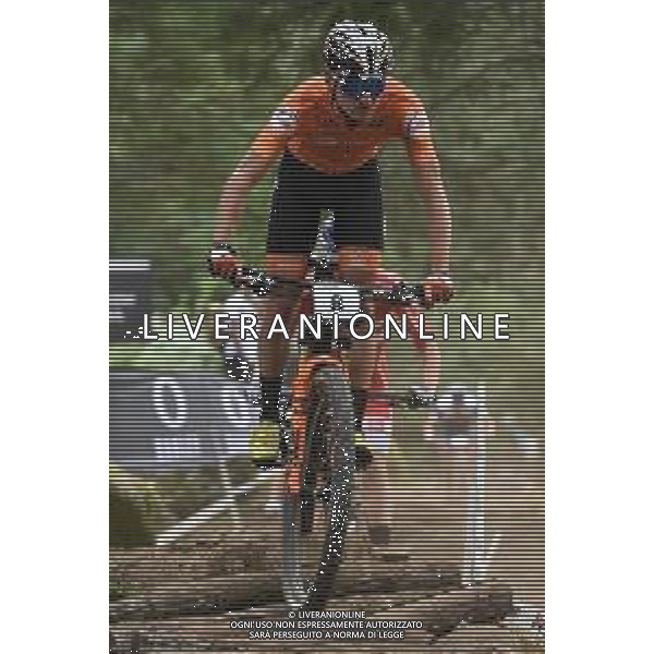 ¬© TVRG Milan Vader (Olanda) specialita\' Cross Country - gara maschile elite UCI MTB World Championships 2021 Campionati del Mondo di Mountain Bike 25-29 agosto 2021 Val di Sole Daolasa di Commezzadura (TN) Centro sportivo BikeLand 28 agosto 2021 foto Roberto Garavaglia/ag. Aldo Liverani sas/AGENZIA ALDO LIVERANI SAS