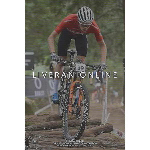 ¬© TVRG Erik Haegstad (Norvegia) specialita\' Cross Country - gara maschile elite UCI MTB World Championships 2021 Campionati del Mondo di Mountain Bike 25-29 agosto 2021 Val di Sole Daolasa di Commezzadura (TN) Centro sportivo BikeLand 28 agosto 2021 foto Roberto Garavaglia/ag. Aldo Liverani sas/AGENZIA ALDO LIVERANI SAS