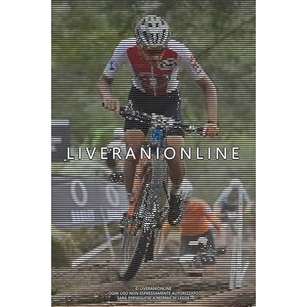 ¬© TVRG Marcel Guerrini (Svizzera) specialita\' Cross Country - gara maschile elite UCI MTB World Championships 2021 Campionati del Mondo di Mountain Bike 25-29 agosto 2021 Val di Sole Daolasa di Commezzadura (TN) Centro sportivo BikeLand 28 agosto 2021 foto Roberto Garavaglia/ag. Aldo Liverani sas/AGENZIA ALDO LIVERANI SAS