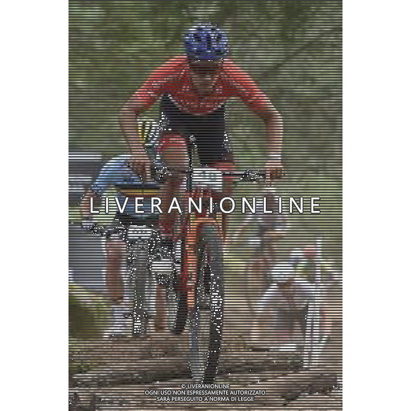 ¬© TVRG Maximilian Foidl (Austria) specialita\' Cross Country - gara maschile elite UCI MTB World Championships 2021 Campionati del Mondo di Mountain Bike 25-29 agosto 2021 Val di Sole Daolasa di Commezzadura (TN) Centro sportivo BikeLand 28 agosto 2021 foto Roberto Garavaglia/ag. Aldo Liverani sas/AGENZIA ALDO LIVERANI SAS