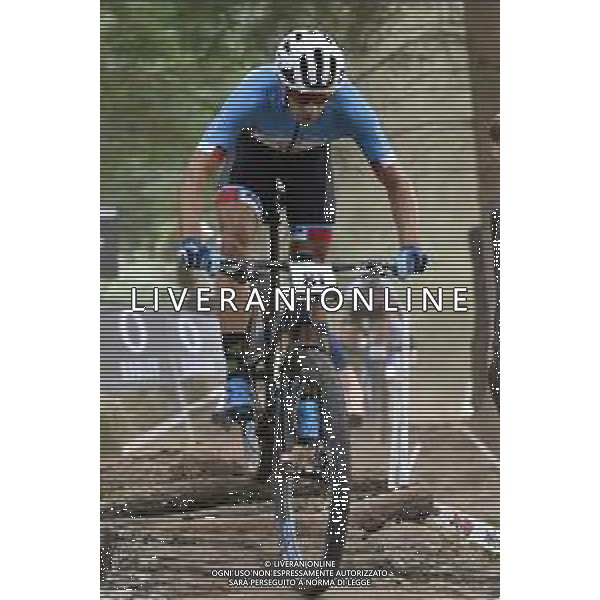 ¬© TVRG Marc Andre Fortier (Canada) specialita\' Cross Country - gara maschile elite UCI MTB World Championships 2021 Campionati del Mondo di Mountain Bike 25-29 agosto 2021 Val di Sole Daolasa di Commezzadura (TN) Centro sportivo BikeLand 28 agosto 2021 foto Roberto Garavaglia/ag. Aldo Liverani sas/AGENZIA ALDO LIVERANI SAS
