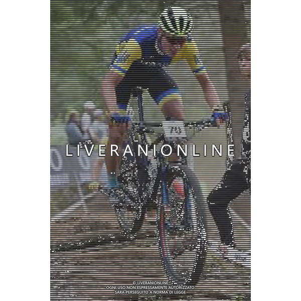 ¬© TVRG Oleksandr Koniaiev (Ucraina) specialita\' Cross Country - gara maschile elite UCI MTB World Championships 2021 Campionati del Mondo di Mountain Bike 25-29 agosto 2021 Val di Sole Daolasa di Commezzadura (TN) Centro sportivo BikeLand 28 agosto 2021 foto Roberto Garavaglia/ag. Aldo Liverani sas/AGENZIA ALDO LIVERANI SAS